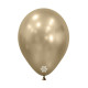 SILK GOLD DUST LATEX ROUND BALLOONS 12 INCH 50 PCS