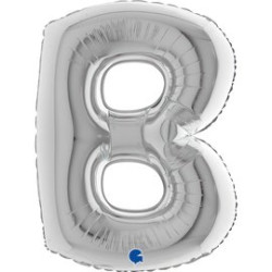 Letter "B" Silver 40inch