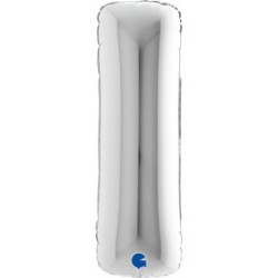 Letter "I" Silver 40inch