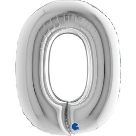 Letter "O" Silver 40inch