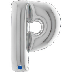 Letter "P" Silver 40inch