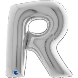 Letter "R" Silver 40inch