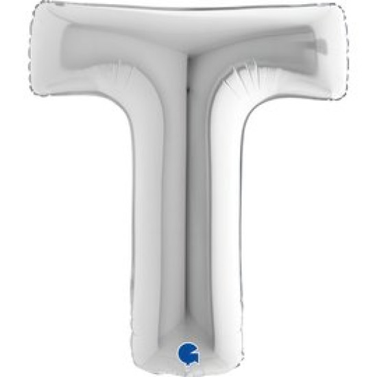 Letter "T" Silver 40inch