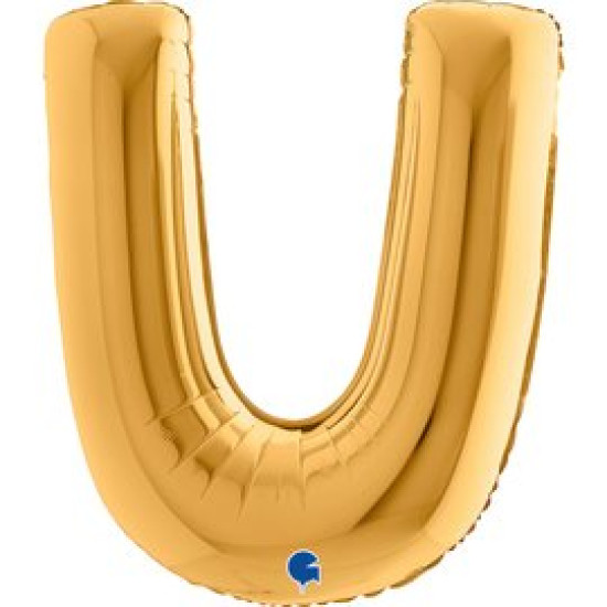 Letter "U" Gold 40inch