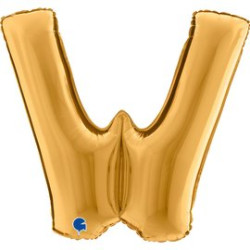 Letter "W" Gold 40inch