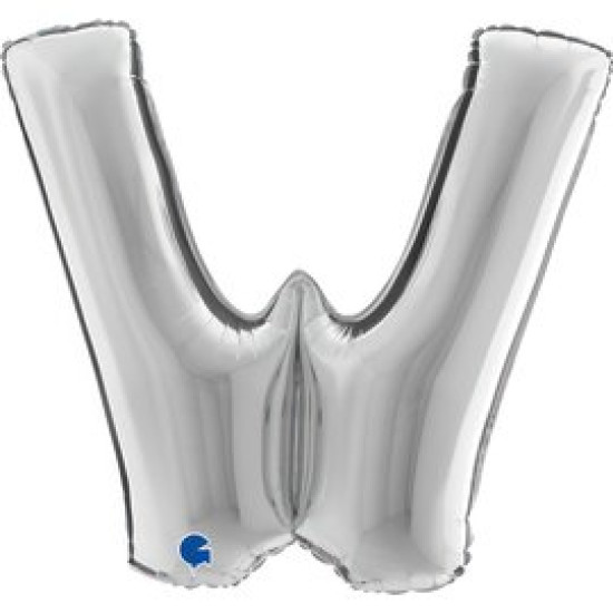 Letter "W" Silver 40inch