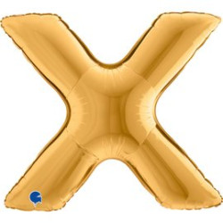 Letter "X" Gold 40inch