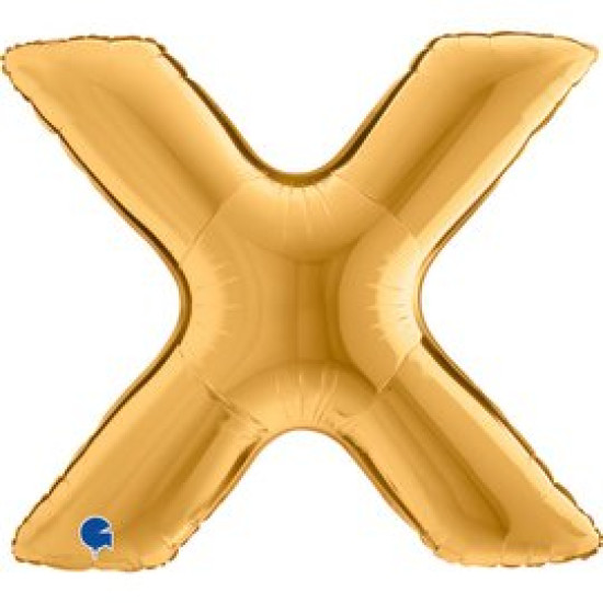 Letter "X" Gold 40inch