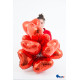 Red HEART 36 INCH