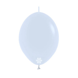 FASHION WHITE LATEX LINK-O-LOON BALLOONS