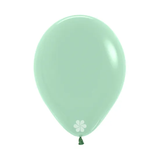 LATEX ROUND BALLOONS PASTEL DUSK GREEN 126