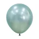 18 inch LATEX BALLOONS SILK COOL MINT - 6 Pcs
