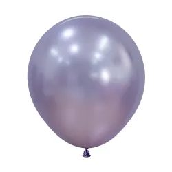 24 inch LATEX BALLOONS SILK LIGHT AMETHYST - 3 PCS 