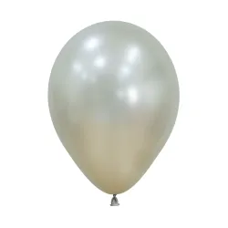 12 inch LATEX BALLOONS SILK CREAM PEARL - 50 PCS