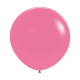 FASHION ROSE LATEX ROUND BALLOONS 18 INCH 6 PCS