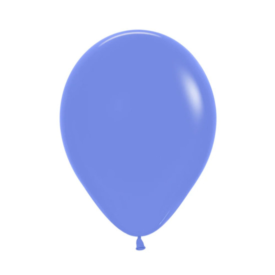 LATEX ROUND BALLOONS FASHION PERIWINKLE BLUE 12 INCH 100 PCS