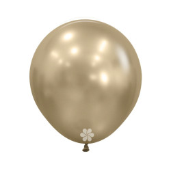 24 INCH LATEX BALLOONS SILK GOLD DUST 3 PCS 