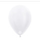 SATIN WHITE LATEX ROUND BALLOONS 5 INCH 100 PCS