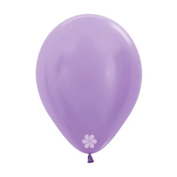 SATIN LILAC LATEX ROUND BALLOONS 5 INCH 100 PCS 