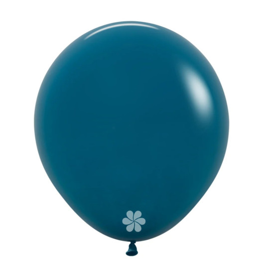 18 inch LATEX BALLOONS DEEP TEAL – 6Pcs