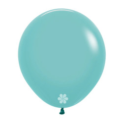 LATEX ROUND BALLOONS FASHION AQUAMARINE 24 INCH 3 PCS 