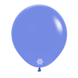FASHION HYDRANGEA BLUE LATEX ROUND BALLOONS 18 INCH 6 PCS 