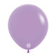 FASHION LILAC LATEX ROUND BALLOONS 18 INCH 6 PCS