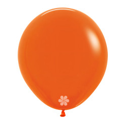 LATEX BALLOONS SUNSET ORANGE 18 INCH 6 PCS 
