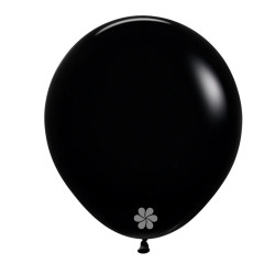  LATEX ROUND BALLOONS FASHION BLACK 24 INCH 3 PCS 