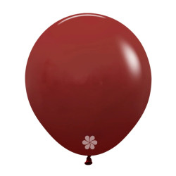  LATEX ROUND BALLOONS FASHION IMPERIAL RED 24 INCH 3 PCS 