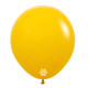18 inch LATEX BALLOONS HONEY YELLOW – 6Pcs