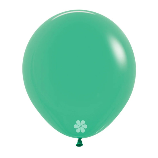 FASHION GREEN LATEX ROUND BALLOONS 24 INCH 3 PCS