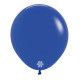 FASHION ROYAL BLUE LATEX ROUND BALLOONS 24 INCH 3 PCS