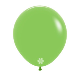  LATEX ROUND BALLOONS FASHION LIME GREEN 24 INCH 3 PCS 
