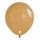 24 inch LATEX ROUND BALLOONS FASHION LATTE - 3Pcs