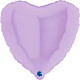 HEART MATTE LILAC 18 INCH