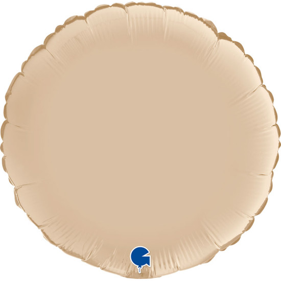 ROUND SATIN CREAM 18 INCH