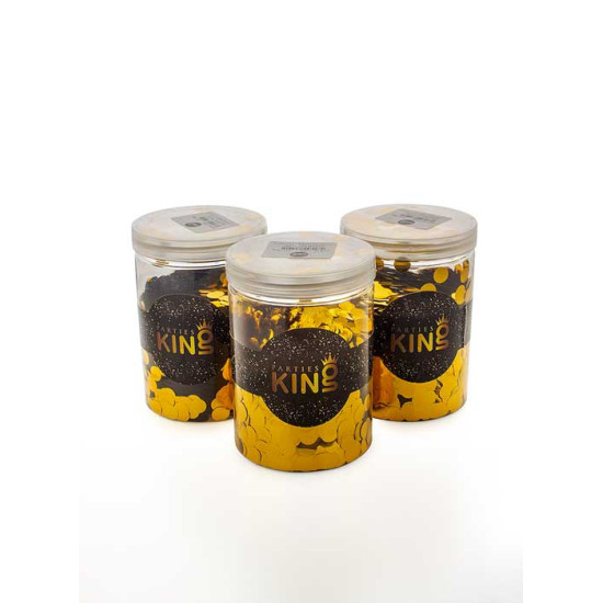 Foil confetti Gold jar 250g