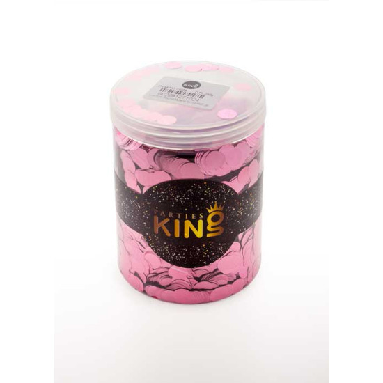 Foil confetti Pink jar 250g
